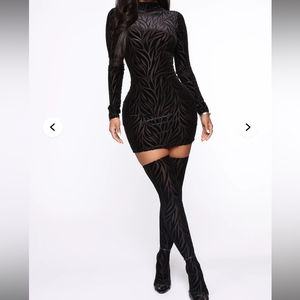 Fashion Nova Out For A Wild Night Mini Dress Set
